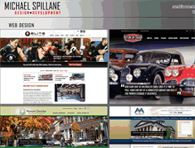 Tablet Screenshot of michaelspillane.com